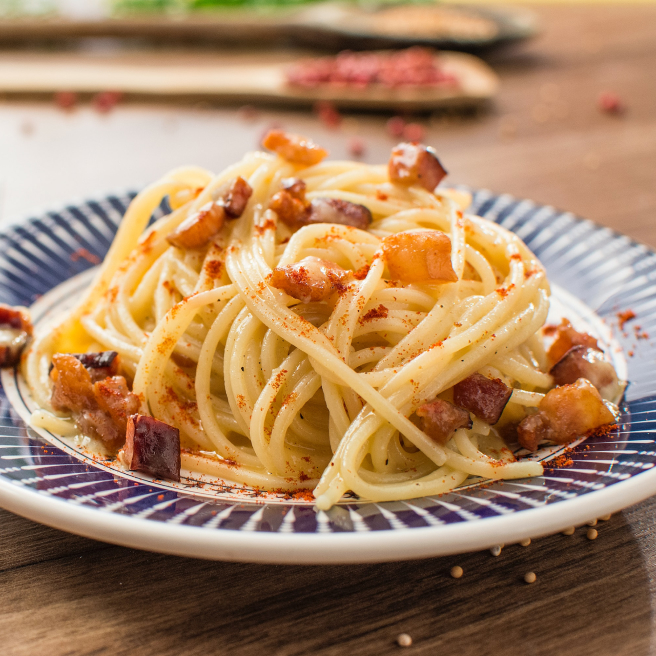 テキストテキストテキストの○○○○風パスタのイメージ写真