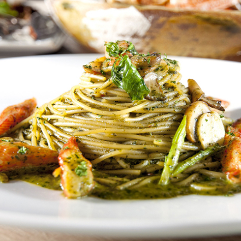 テキストテキストテキストの○○○○風パスタのイメージ写真