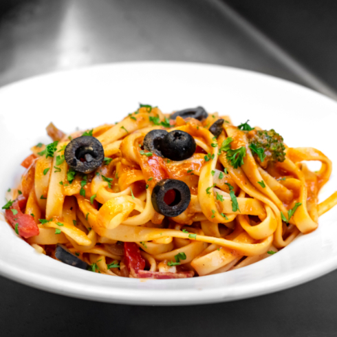 テキストテキストテキストの○○○○風パスタのイメージ写真