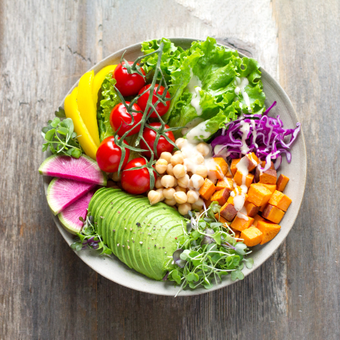 ○○○○風サラダのイメージ写真